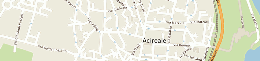 Mappa della impresa pennisi salvatore a ACIREALE