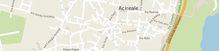 Mappa della impresa petralia antonino a ACIREALE