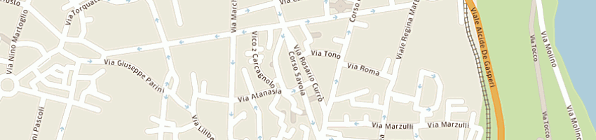 Mappa della impresa tipogrcartollanzarotti di lanzarotti salve agatteresa snc a ACIREALE