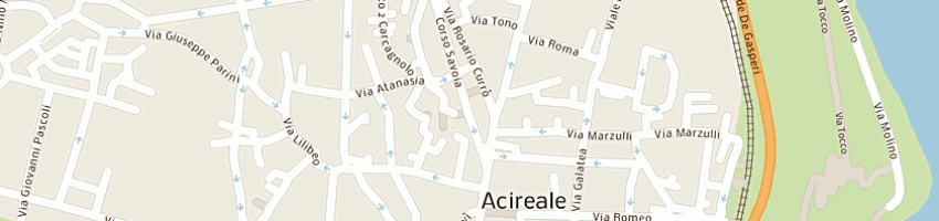 Mappa della impresa torrisi antonino a ACIREALE
