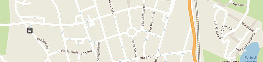 Mappa della impresa flash studio di gresti vincenza a ACIREALE