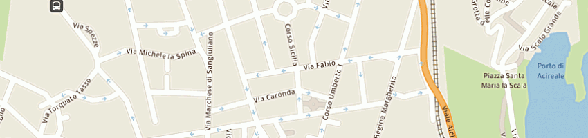 Mappa della impresa foto farv a ACIREALE