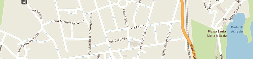 Mappa della impresa akis (srl) a ACIREALE