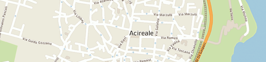 Mappa della impresa schamedical srl a ACIREALE