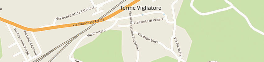 Mappa della impresa buglisi sebastiano a TERME VIGLIATORE