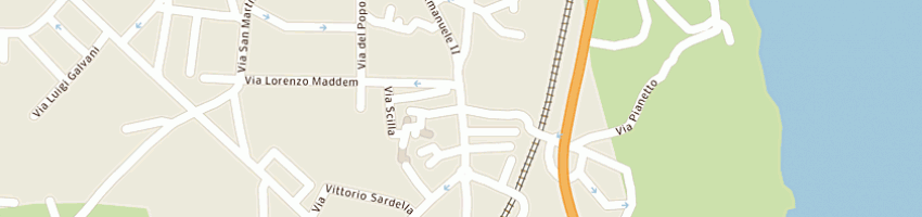 Mappa della impresa travelshop spa a ACIREALE