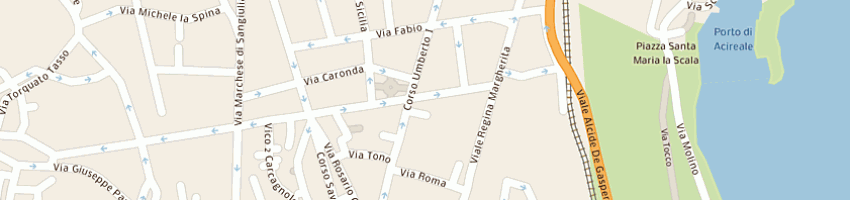 Mappa della impresa fresta sebastiano a ACIREALE
