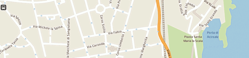 Mappa della impresa sabatino massino a ACIREALE