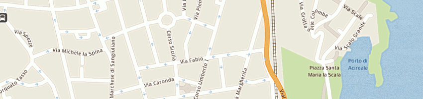 Mappa della impresa profumo di moda snc di schillaci rosaria e c a ACIREALE