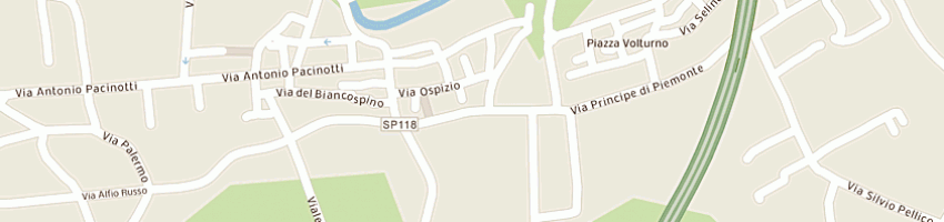 Mappa della impresa macelleria maccarrone orazio a GIARRE
