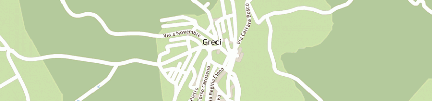 Mappa della impresa caccese carosena a GRECI