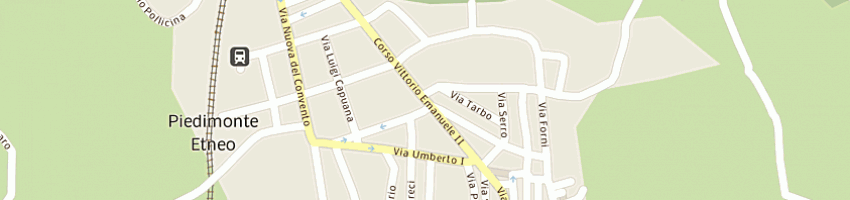 Mappa della impresa pollicina laura tiziana a PIEDIMONTE ETNEO