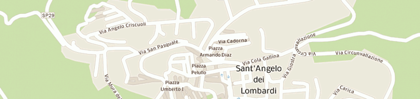 Mappa della impresa castellano michele a SANT ANGELO DEI LOMBARDI
