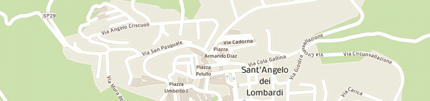 Mappa della impresa fasano guglielmo a SANT ANGELO DEI LOMBARDI