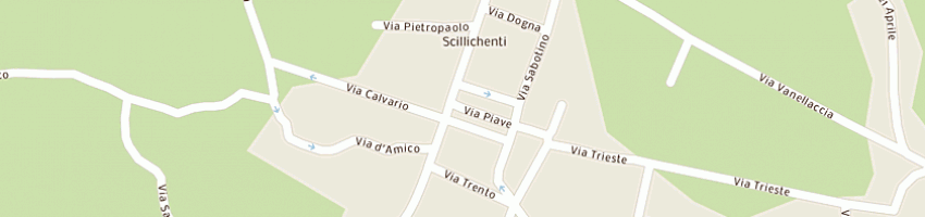 Mappa della impresa russo alfio a ACIREALE