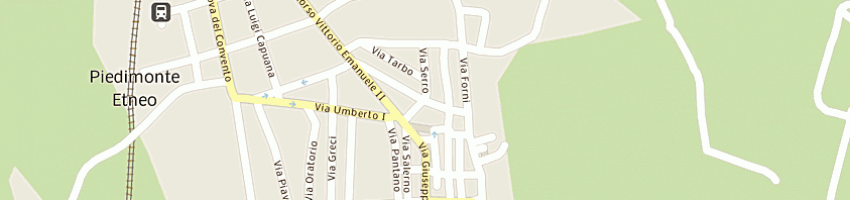 Mappa della impresa leonardi giovanni a PIEDIMONTE ETNEO