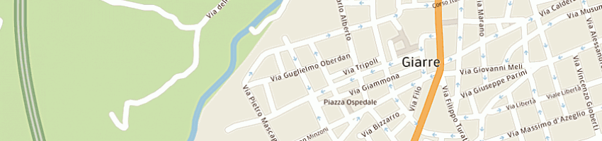 Mappa della impresa savoca angela a GIARRE