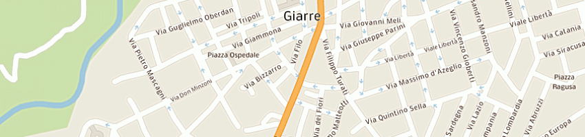 Mappa della impresa cesaro' angelo a GIARRE