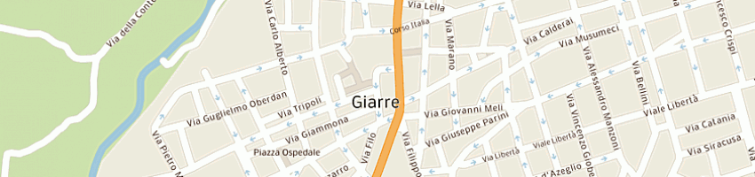 Mappa della impresa zappala' orazio a GIARRE
