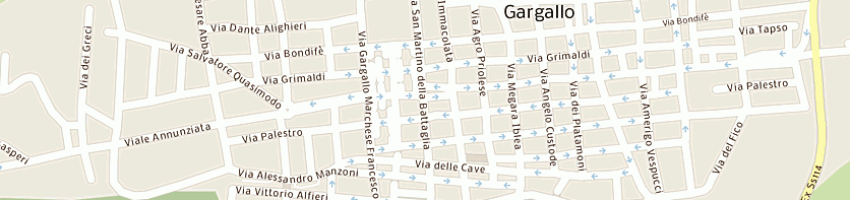 Mappa della impresa bosco nino studio fotografico a PRIOLO GARGALLO