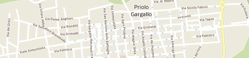 Mappa della impresa coletta liliana a PRIOLO GARGALLO