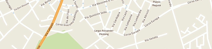 Mappa della impresa valastro alfio a GIARRE