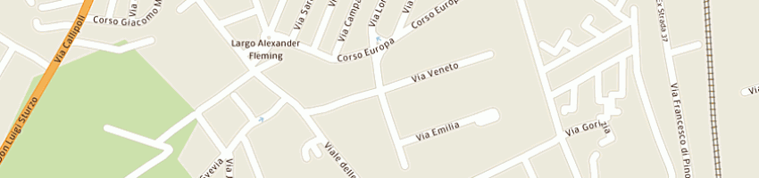 Mappa della impresa musca antonino a GIARRE