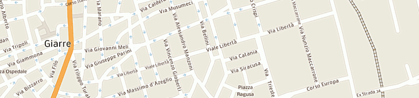 Mappa della impresa allegra luciano a GIARRE