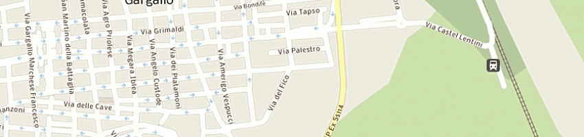 Mappa della impresa sporting club pattinaggio a PRIOLO GARGALLO