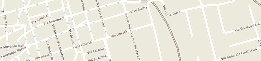 Mappa della impresa fiumano' giuseppe a GIARRE