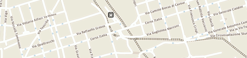 Mappa della impresa pennisi salvatore a GIARRE
