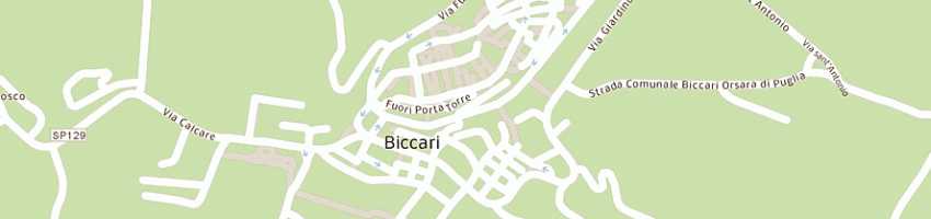 Mappa della impresa manzi vincenzo a BICCARI