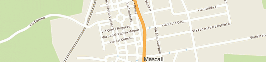 Mappa della impresa gio' casa srl a MASCALI