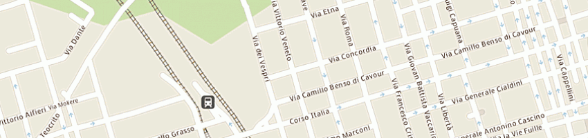 Mappa della impresa circolo acli riposto a RIPOSTO