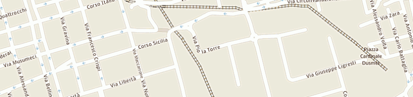 Mappa della impresa municipio a RIPOSTO