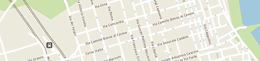 Mappa della impresa la rosa graziella a RIPOSTO
