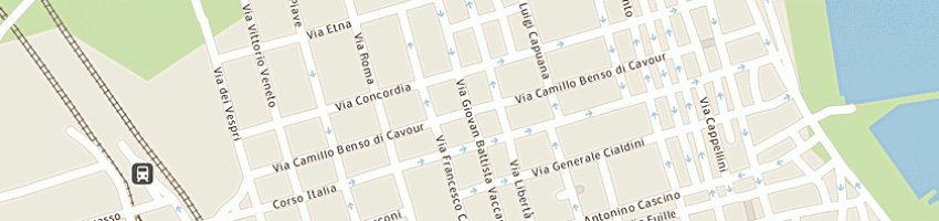 Mappa della impresa croce rossa italiana a RIPOSTO
