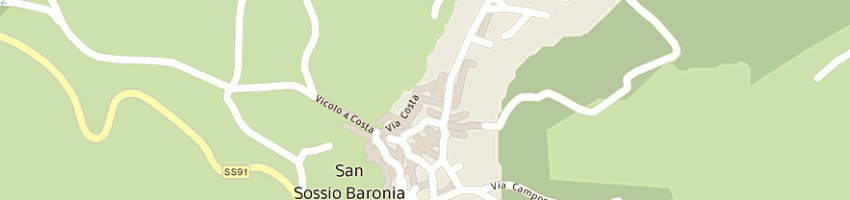 Mappa della impresa siles srl a SAN SOSSIO BARONIA