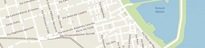 Mappa della impresa patane' giuseppe a RIPOSTO