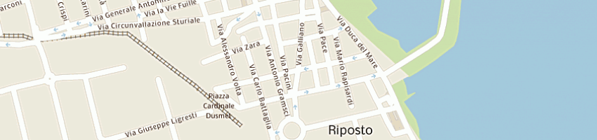 Mappa della impresa la rosa leonardo a RIPOSTO