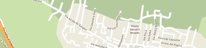 Mappa della impresa drago corrada a SIRACUSA