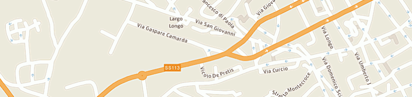 Mappa della impresa regione siciliana a BARCELLONA POZZO DI GOTTO