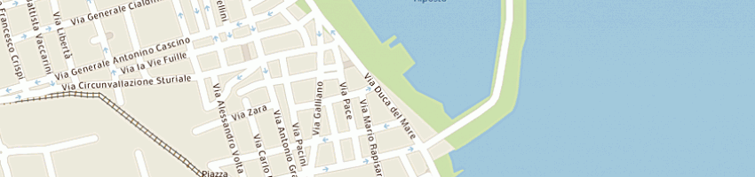 Mappa della impresa nautica zappulla di zappulla angela a RIPOSTO