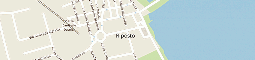 Mappa della impresa maimone nicola antonino a RIPOSTO
