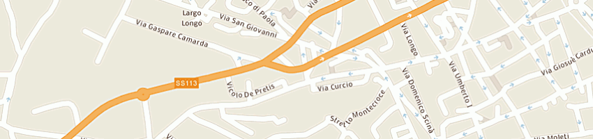 Mappa della impresa isgro' santi a BARCELLONA POZZO DI GOTTO