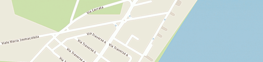 Mappa della impresa hotel king's house srl a MASCALI