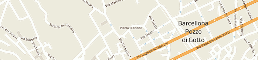Mappa della impresa istituto tecnico per il turismo e scibilia a BARCELLONA POZZO DI GOTTO
