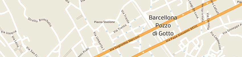 Mappa della impresa genovese antonino a BARCELLONA POZZO DI GOTTO