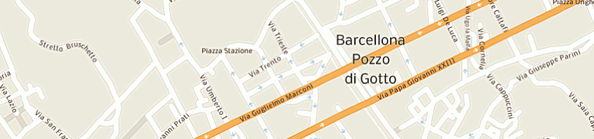 Mappa della impresa lo specchio di cortese tonina a BARCELLONA POZZO DI GOTTO