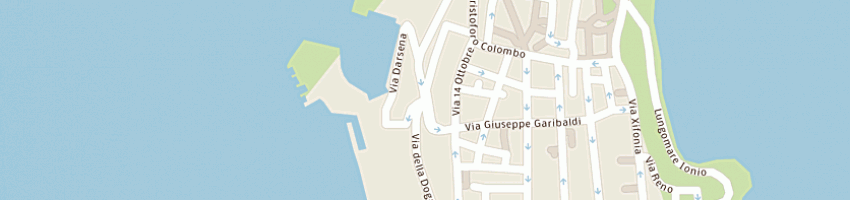 Mappa della impresa arena giuseppe a AUGUSTA